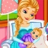 Frozen Elsa Gives Birth