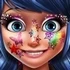 Ladybug Glittery Makeup