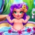 Mermaid Baby Bath