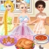 Princess Cooking Dinner
