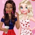 Princesses Love Watermelon Manicure